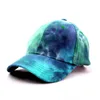 Ball Caps 2023 Tie Dye Baseball Cap Summer Men Men Women Lovers Trend Crafure Hat Sun Outdoor Регулируемая солнце граффити кость 230831