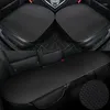 Housses de siège de voiture 3 pièces/ensemble, coussin ventilé, respirant, confortable, avant et arrière, tapis de protection antidérapant avec poche