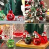 Christmas Decorations 612PCS Christmas Bulb Decoration Ball Water Bottle Booze Filled Xmas Tree Ornaments Juice Bulbs Water Bottles Festival Decor 230831