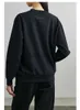 Herrhuvtröjor mäns hoodies Margiela 2023 Spring and Fall New Mm6 Pullover Women's Cotton Printed Plain Fabric Sweatshirt Men's Overized Unisex Sweatshirt J230901