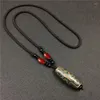 Pendentif Colliers Naturel Agate Neuf Yeux Trois Jours Perle Jade Collier Xizang Chandail Chaîne Bouddha Ancre Activité Cadeau Hommes