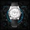 Lüks Otomatik İzleme Mekanik Saat 40mm 904L Paslanmaz Çelik Yüzme Tasarımcısı Klasik Sapphire Işık Saati Business Montre De Luxe