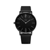 Montre des hommes Quartz Men's Life Watch Cuir Casual Watch Affiche Business Affaire des bracelets Men Gift sur montre à Boyfriend Llrr