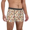 Unterhose Männer Violine Bunte Vintage Sky Boxer Shorts Höschen Mittlere Taille Unterwäsche Musik Note Homme Neuheit S-XXL