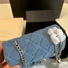 Lyxdesignersväskor för kvinnor axelväska handväska lady cross body chains design mode stor kapacitet bankett plånbok fritid trevlig gåva