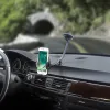 Suporte de telefone pescoço de ganso para ventosa de para-brisa de carro montagem de carro para iPhone 14 13 Pro Samsung vários modelos de telefone