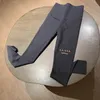 Pantalon de Yoga Slim pour femmes, imprimé de lettres, marque de mode, Leggings de sport, taille haute, survêtement