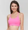 Canotte da yoga Canottiera nuda Lu-411 Triangolo da donna Bella schiena Intimo Fitness Reggiseno sportivo ad asciugatura rapida