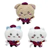 Super carino Chikawa farcito giocattolo animali Kawaii uniforme mascotte festa bambola regalo per bambini divano di casa decorazione cani di gatto indossano vestiti