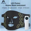 Ansikte Massager LED PON BEAUTY MASK INSTRUMENT ELEKTRONISK IPL REYVENATION Lätt att fina linjer Ljusare hudtonreparationsvård 230831