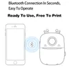 Mini Portable Printer Pocket Thermal Inkless Bluetooth Wireless Connection för födelsedagspresenter Arbetsstudie
