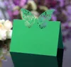 Cartes d'invitation de mariage découpées au Laser, 50 pièces, cartes de Table papillon, cartes de Place, noms d'invités, décoration de fête, faveurs ZZ