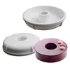 Moldes de cozimento Meibum Mousse 4 Tipos Anel Circular Bakeware Set Silicone Bolo Moldes Ferramentas de Decoração Cozinha Sobremesa Pan