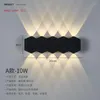 Wall Lamp Modern And Minimalist LED Wave Shaped Corridor Outdoor El Nordic Creative Living Room Bedroom Bedside