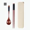 Dinnerware Sets Long Handle Soup Spoon Phoebe With Storage Box One-piece Molding Smooth Edges Deepening Levelling Kitchen Gadgets Hand