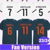 23 24 Valencia G.PAULISTA GUEDES Mens Futebol Jerseys M.GOMEZ C.SOLER KOINDREDI MARCOS Home Away 3º Camisas de Futebol Uniformes de Manga Curta