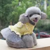 Vêtements pour chiens Robes pour animaux de compagnie Tricoté Princesse Jupes Robe Mode Teddy Chihuahua Fête Anniversaire Vêtements Bowknot Vêtements Fournitures