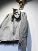 Men's Jackets Deconstruction Asymmetric Tailoring Cold Dyeing Design Men Retro Distressed Washed Zipperc Coat Top 230831