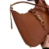 Sacchetti per la produzione di bagagli toptrend borse laterali a assii retrò per donne 2023 Trend Designer di lusso PU Leather Crescent 1552889
