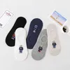 Women Socks 5Pcs Woman Pure Cotton Summer Thin Style Cartoon Bear For Sweat Absorbing Odor Preventing Low Top Men Clothes