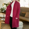 Ethnic Clothing 2023 Spring Autumn Long Coat No Button Plus Size Linen Cardigan Chinese Traditional Dress Taoist Robe Cloak Jacket Men