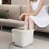 Traitement des pieds Bain à température constante Lumière rouge Pieds chauds Rouleau Massage Seau de trempage Compresse Bulle Lavabo à oxygène 230831