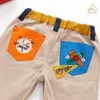 Брюки брюки свободные хлопковые модные детская одежда летняя мальчик фейвистар для медведя шорты Fivepoint Japan 230831