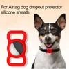 Cubiertas de asiento de coche para perros Cat y Airtag perdido Funda protectora Apple Teléfono móvil Localización Rastreador Anti-Pérdida Silicona