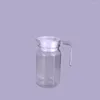 Frascos para quadril, jarro de suco, jarro de plástico para bebidas, resistente à queda, água, resistente a altas temperaturas, cozinha, pc