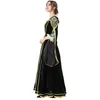 New Halloween European vintage medieval court dress cosplay princess drama dress