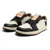 New designer jumpman 1 low basketball shoes 1s Olive sneakers Reverse Mocha Black Phantom Shadow Toe Wolf Grey Vintage Pink mens womens outdoor sports trainers
