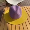 Wide Brim Hats Bucket Luna Dolphin Handmade Women Summer Jazz Sun Protection Hat Cowboy Cap Girls Temperament Flat Colorful Big Eave Casual Chic 230831