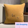 Cushion Home Textiles Car Wholesale Fashion Sofa Cashmere Pillowcase Designer Decorative Throw Pillow Letter