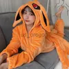 Ubrania domowe Uzumaki Kurama Kyuubi Fox Cosplay kostium Kigurumi dorosły unisex anime piżama flanelowy kombinezon snu Oneys Prop x0902