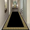 Carpets For Corridor Black White Yellow Luxury Long Runner Hallway Rug Modern House Room Hall Doorway Bedroom Kitchen Floor Mat HKD230901