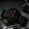 2022NEW CRRJU modne zegarki męskie Top marka luksusowy kwarc zegarek dla mężczyzn zwyczajny Slim Mesh Waterproof Sport Watch Relogio Masculi224r