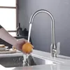 Rubinetti da cucina Lavabo per trafilatura in acciaio inossidabile 304 e rubinetto per acqua fredda Rotazione a 360 ° Antispruzzo