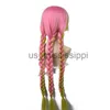 Perruques de cosplay SHANGZI Jeu Anime Ganlu Temple Honey Glass Cosplay Perruque Pré Style 90cm Long Dégradé Twist Tresses Résistant À La Chaleur Synthétique x0901