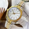 Titta på män Watchs Couple and 36mm Montre Strap 41mm Mechanical Gold Steel Wristwatch Gift Wates