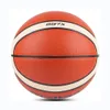 Bollar Molten Basketball Ball GG7X Officiell storlek 7 PU Läder utomhus inomhusmatch Training Baloncesto 230831