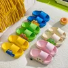 Slipper Children Slippers Summer Kids милые мультфильм пляжные ботинки мальчики девочки детские мягкие подошвы анти-скольжения Oredoor