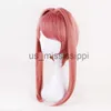 Cosplay Wigs High Quality Doki Literature Club Monika Wigs DDLC 95cm Long Heat Resistant Synthetic Hair Perucas Cosplay Wig Cap x0901