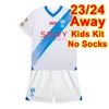 23 24 Al Hilal Saudi Kids Kit Soccer Jersey KOULIBALY NEVES AL-DAWSARI AL BULAIHI AL SHEHRI YASSER MICHAEL Camisetas de fútbol local visitante Uniformes