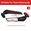 Espelhos de motocicleta para suzuki gsxr 1000 750 600 gsx650f gsxr espelhos de motocicleta modificado asa de vento girando espelho retrovisor moto x0901