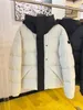 2023 Zimowa nowa kurtka Black Knight Matte Men Men's and Dame's Loose Warm Down Jacket