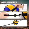 Balls Volleyball Spiking Training Aid Adjustable Belt For Practice Aids To Improve Power 230831