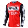 Racing Jackets 2023 Men's Motorcycle Downhill Jersey BMX Mountain Bike Off-road Endurance Race MTB Bicycle Breathable Riding Shirt