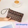 High-end New Trendy Long Plaid Handbag Mobile Phone Bag Coin Purse for Women Wrist Bags Wholesale