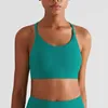 Débardeurs de Yoga gilet nu Lu-411 femmes Triangle beau dos sous-vêtements Fitness séchage rapide soutien-gorge de sport