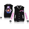 Men's Jackets Autumn And Winter Aphmau Print Kawaii Women's Baseball Jacket Anime Streetwear Tops Hip Hop Outwear